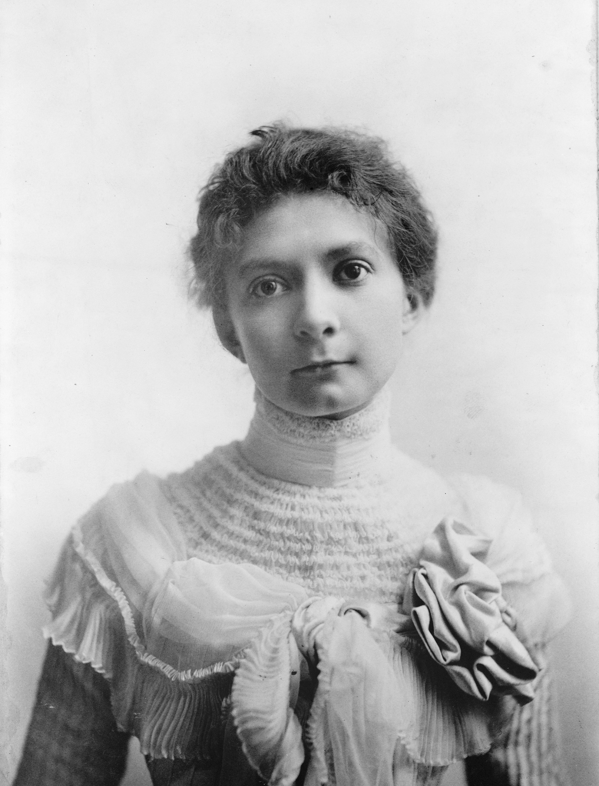 Portrait of Virginia novelist and suffragist Mary Johnston